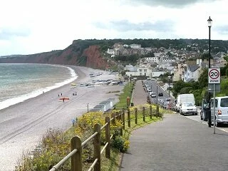 Budleigh Salterton beach, Devon