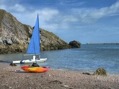 Churston Cove beach, Devon