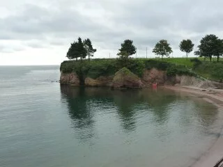 Corbyns Head beach, Devon