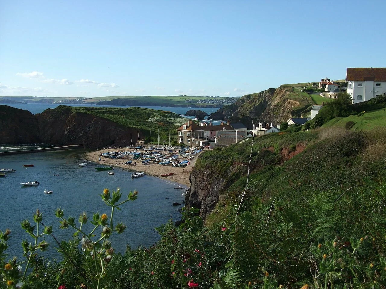 Outer Hope beach, Devon