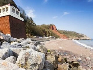 Oddicombe Beach beach, Devon