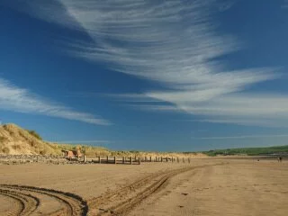 Crow Point beach, Devon. Copyright image.