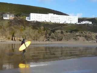 Saunton Sands beach, Devon