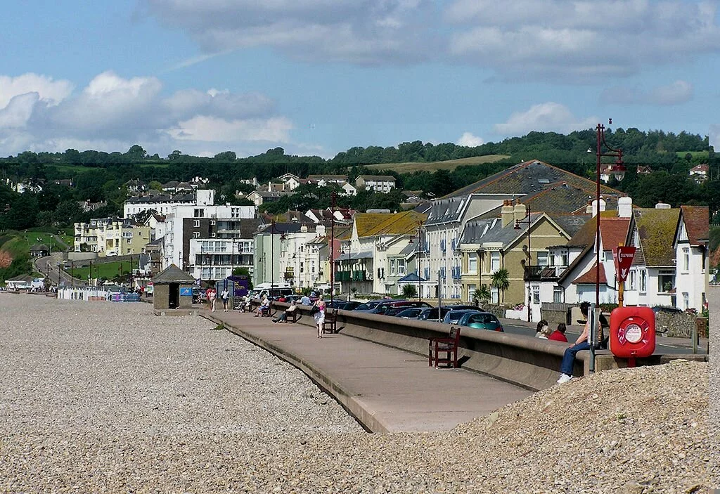 Seaton beach, Devon