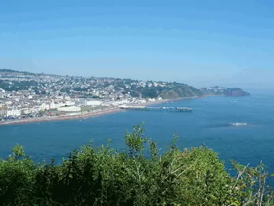 Teignmouth beach, Devon