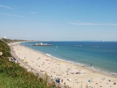 Looking East from Westcliff towards Bournemouth Pier